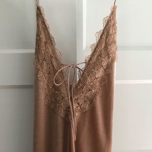 COTTON CANDY LA velvet mini dress